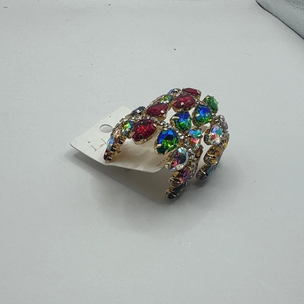 Lu Lu la la Colorful Crystal Earrings - Picture 5 of 7